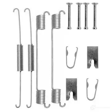 Ремкомплект тормозных накладок BOSCH 352464 NQI1V1 AS2 15 1987475266