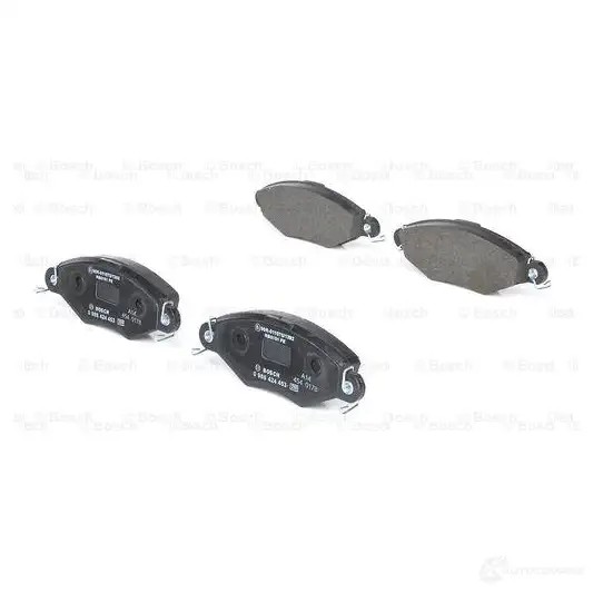 Тормозные колодки, комплект BOSCH 336212 23205 0986424453 BP222