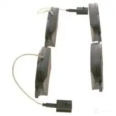 Тормозные колодки, комплект BOSCH 0986494994 1193484388 BP1845 24465