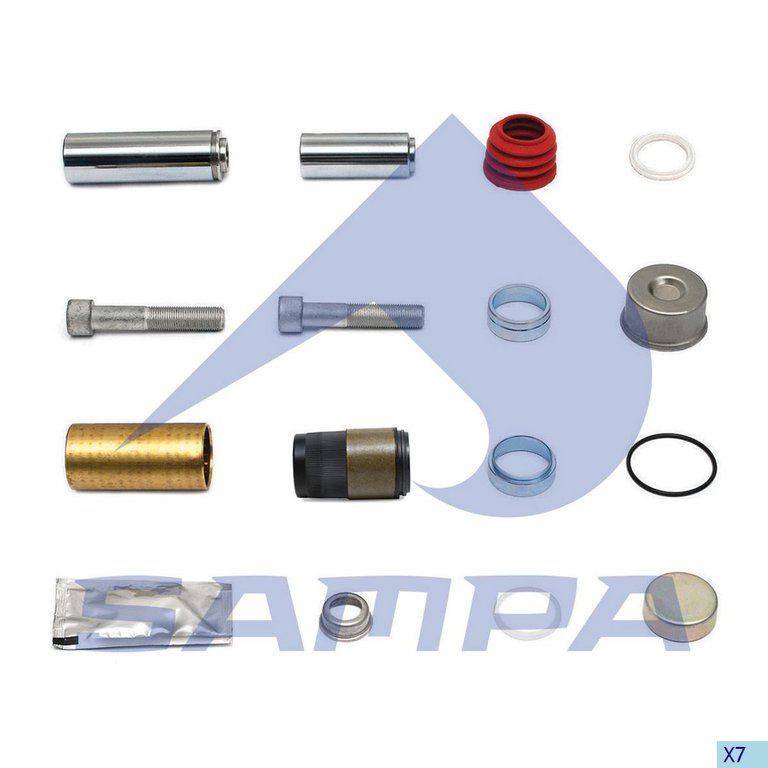 Ремкомплект суппорта KNORR SB6, SB7, SN6, SN7, SK7 (направляющие) SAMPA