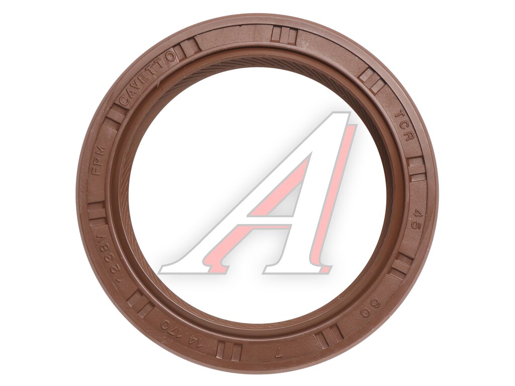 Сальник КАМАЗ КПП 2.2-45х60х7 Viton CAVETTO