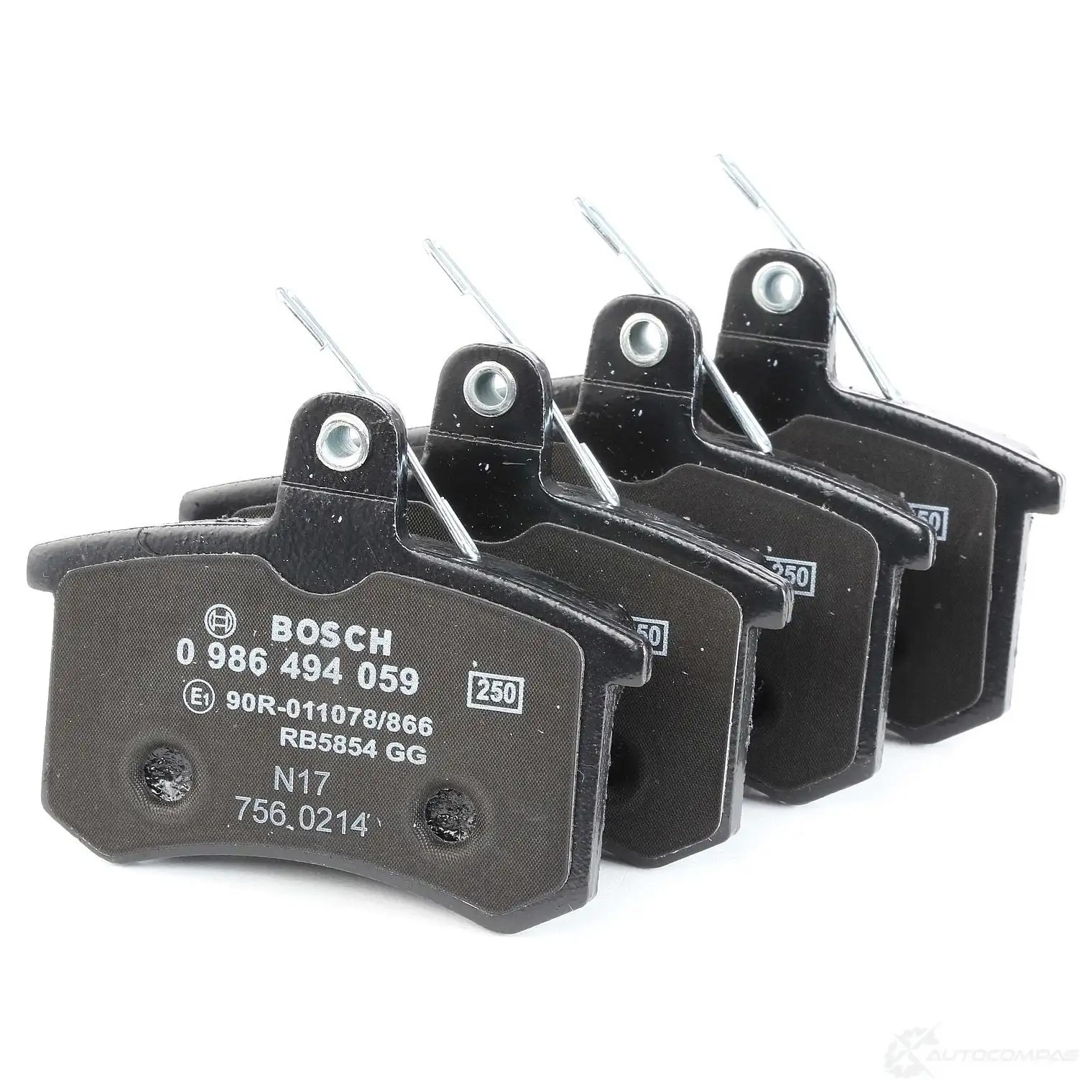 Тормозные колодки, комплект BOSCH 342069 21 144 BP-AUD-R1 0986494059