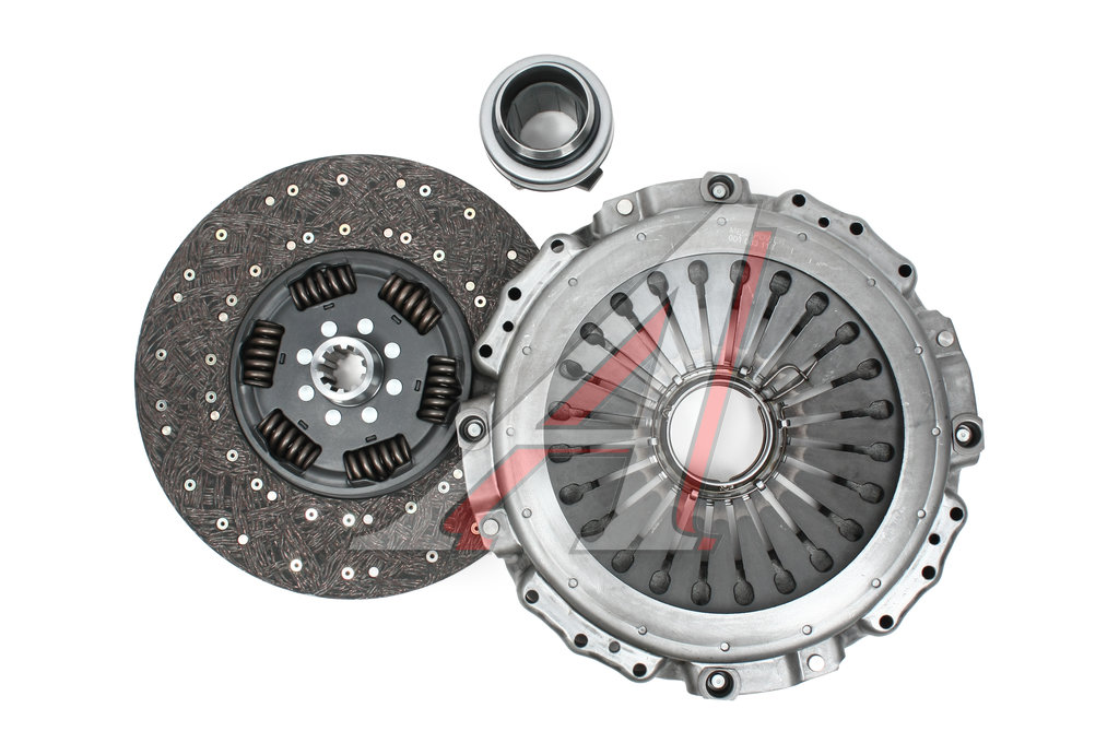 Сцепление КАМАЗ-ЕВРО (КПП ZF 9S109, 154, 161 дв.740.30-260) MFZ-430 в сборе MEGAPOWER