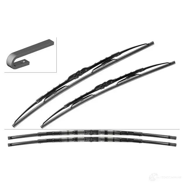 Щетка стеклоочистителя BOSCH 53 2 SP28/28 3397001532 360366