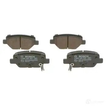 Тормозные колодки, комплект BOSCH BP1766 1193485275 0986495393 22449-22450-22451