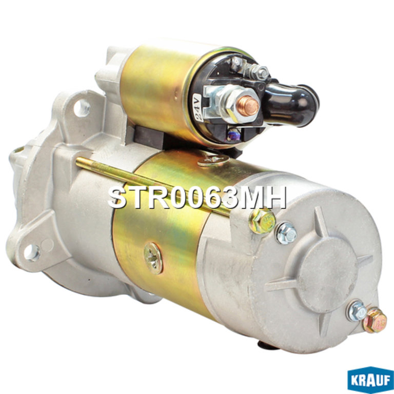 Стартер ГАЗ, ПАЗ, FOTON дв.CUMMINS ISF3.8 24В z=10 5.0кВт KRAUF