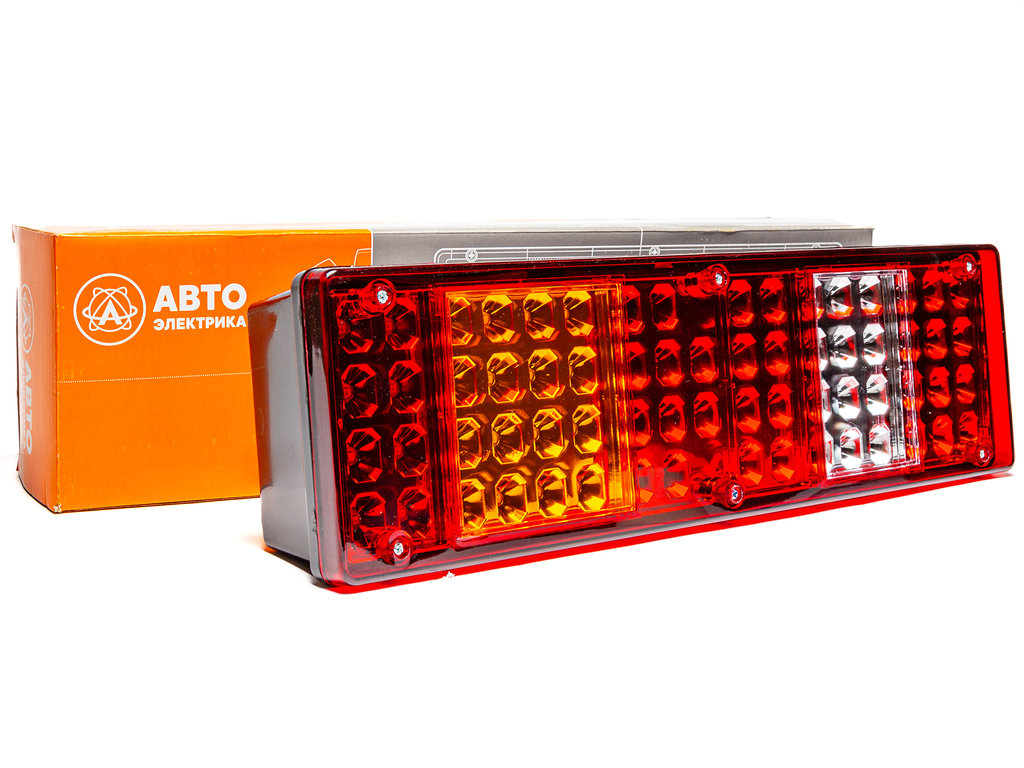 Фонарь задний КАМАЗ левый (разъем Tyco Electronics) AVTOELECTRICA