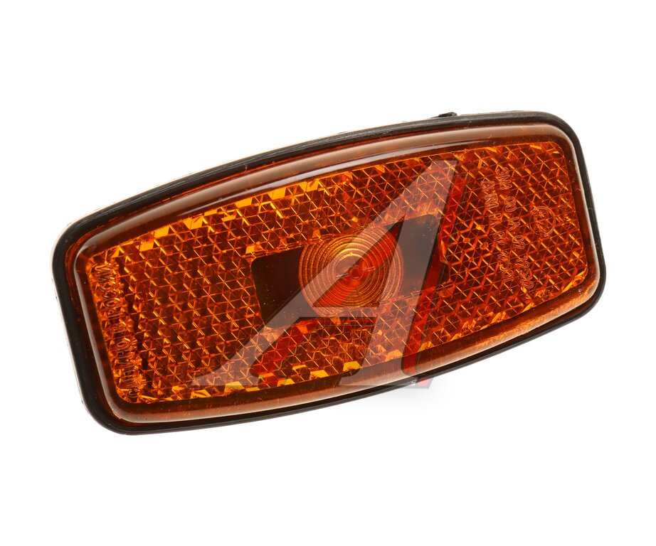 Фонарь габаритный ГАЗ, ПАЗ, КАМАЗ, МАЗ (оранжевый 12/24V,  AMP) АВТОСФЕРА