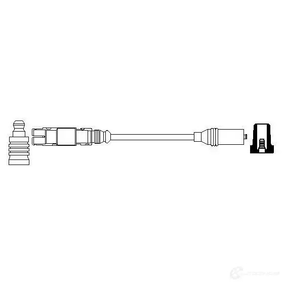 Высоковольтный провод зажигания BOSCH 0356912997 30 UA 325014 GL6LV
