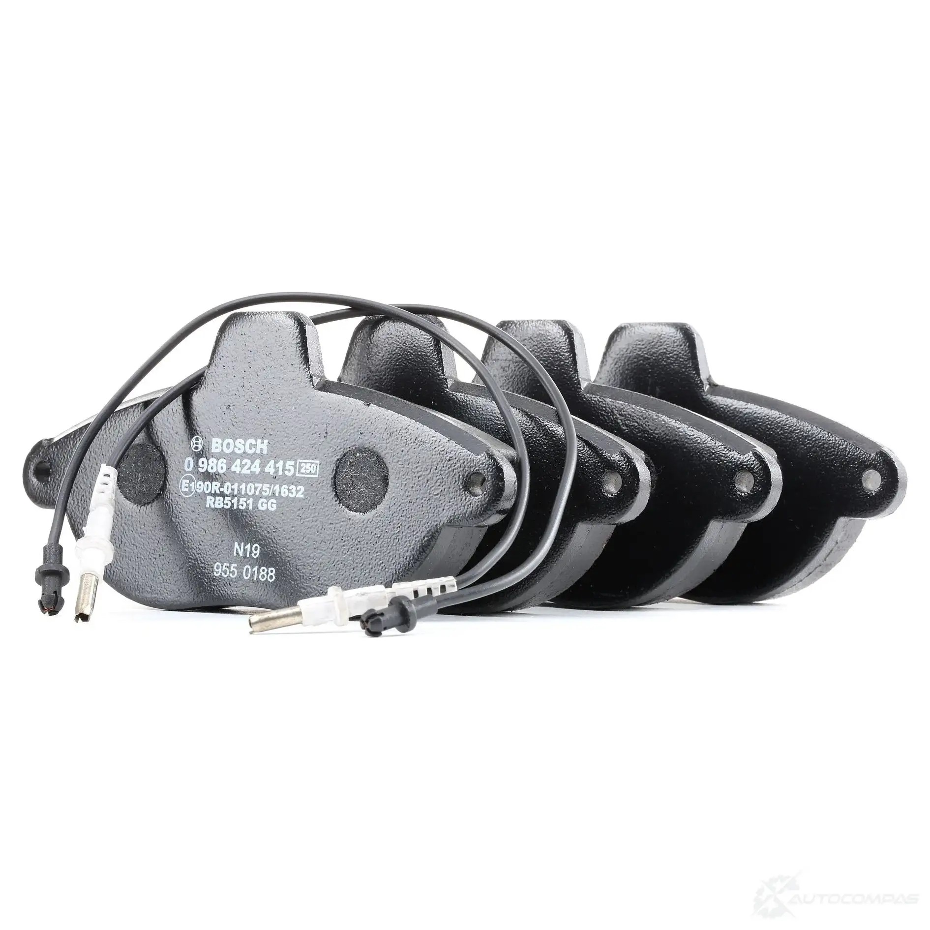 Тормозные колодки, комплект BOSCH 336197 BP205 0986424415 23042