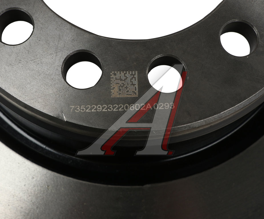 Диск тормозной КАМАЗ-54901, ЛИАЗ-5292 передний (1шт.) HANDE AXLE
