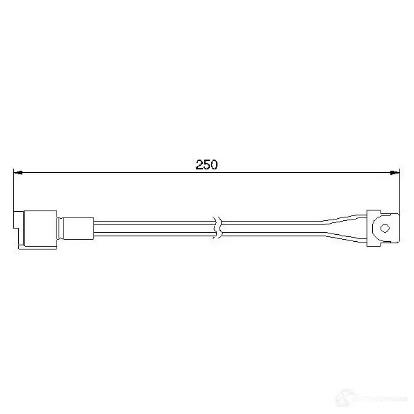 Датчик износа тормозных колодок BOSCH 9 05 352186 AP164 1987474905