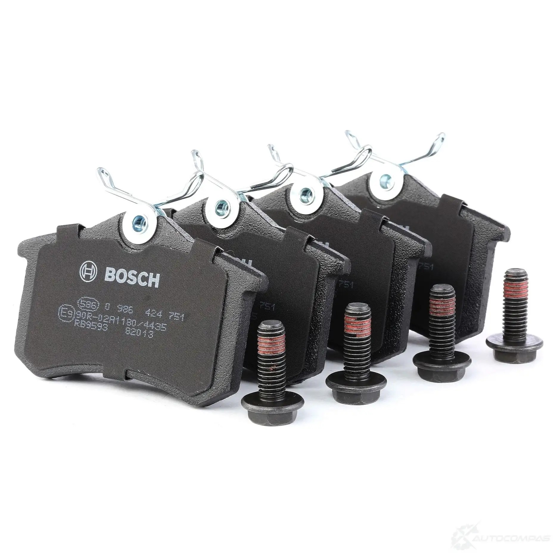 Тормозные колодки, комплект BOSCH 336429 BP460 23554 0986424751