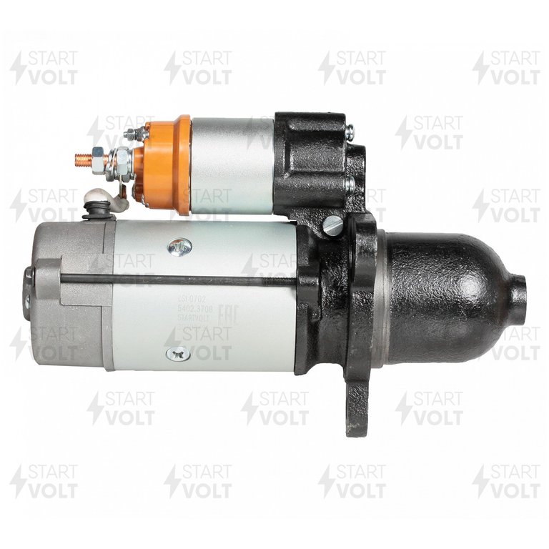 Стартер КАМАЗ дв.740.30-260, 740.50-360, 740.51-320 IVECO 24В z=10 9.0кВт STARTVOLT