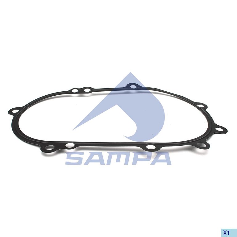 Прокладка КАМАЗ-5490 MERCEDES дв.OM457 крышки двигателя передней SAMPA