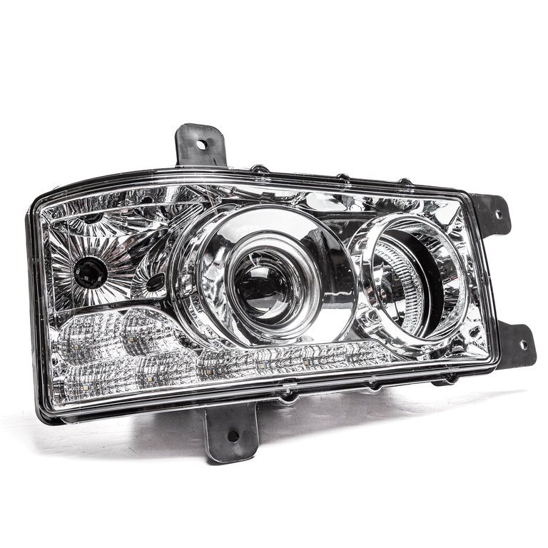 Фара блок КАМАЗ-6520, 6511, 4308 правая (8 светодиодов) LED AVTOELECTRICA
