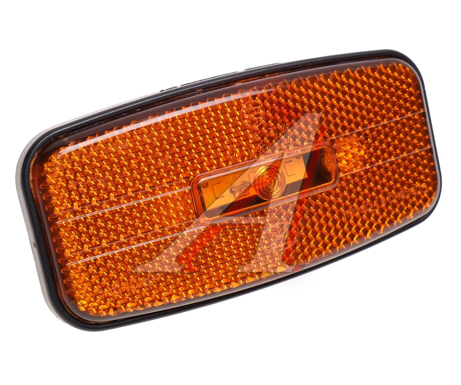 Фонарь габаритный ГАЗ, ПАЗ, КАМАЗ, МАЗ (оранжевый 12/24V,  AMP) АТК
