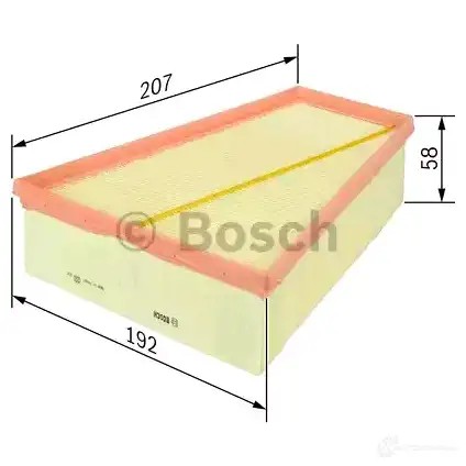 Воздушный фильтр BOSCH 370211 S0 386 NPYOUZD f026400386