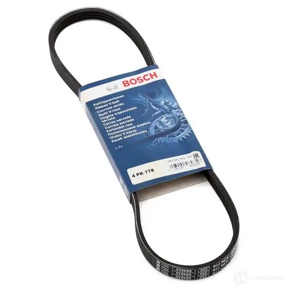 Приводной ремень, поликлиновой BOSCH 4 PK 778 NGHTX6 356867 1987947892