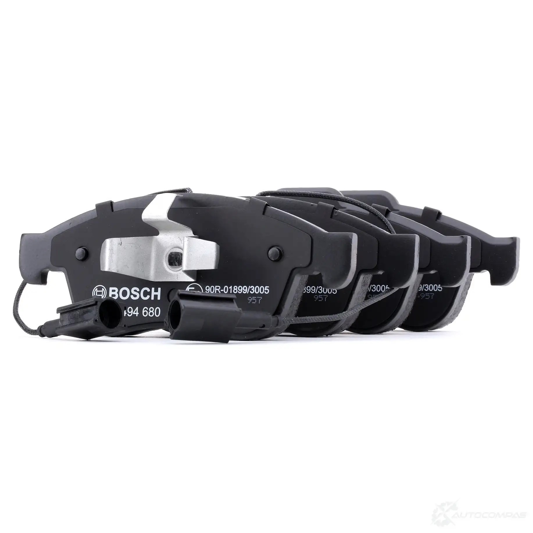 Тормозные колодки, комплект BOSCH BP1675 0986494680 342554 24538