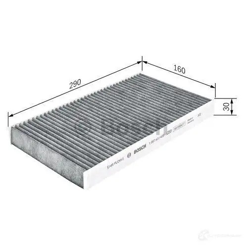 Салонный фильтр BOSCH Y2DK5 R 1459 1987431459 350948
