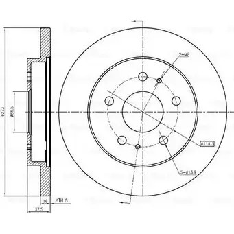 Тормозной диск Bosch 7Q5SL1 62233244 DFD43 30 0 986 BB4 330