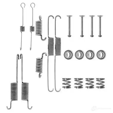 Ремкомплект тормозных накладок BOSCH 352287 1987475036 AS02 6 LCOUW