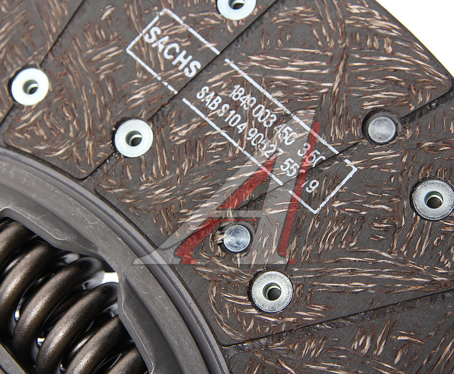 Диск сцепления КАМАЗ-ЕВРО (КПП-154) MFZ-430 SACHS