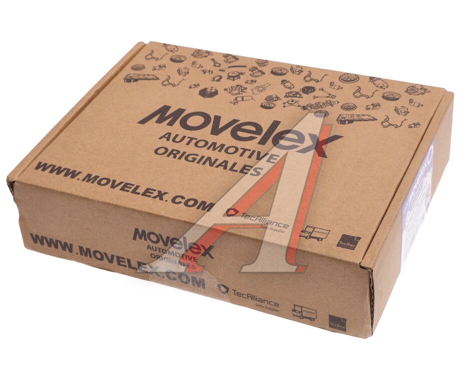 Колодки тормозные JAC N35, 56 КАМАЗ Компас-5 передние (4шт.) MOVELEX