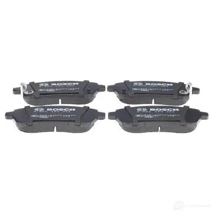 Тормозные колодки, комплект BOSCH 0986494904 1JNM2 XK 1437243571
