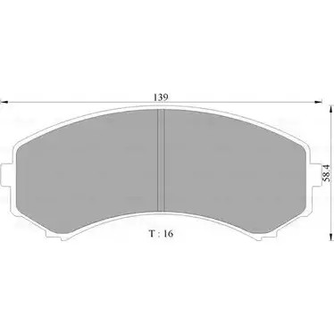 Тормозные колодки, дисковые, комплект Bosch 1193488625 0 986 AB2 359 7429 -D550 BP2359