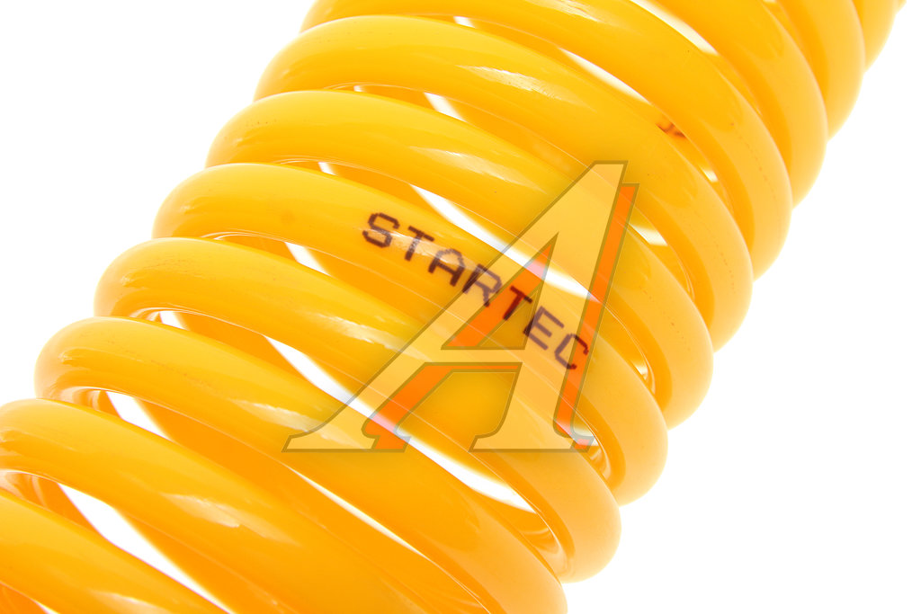 Шланг пневматический витой М22 L=7.5м (желтый) Polyurethane STARTEC