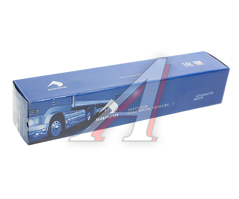 Амортизатор КАМАЗ-5490 MERCEDES Axor кабины передний (пневмо) SAMPA