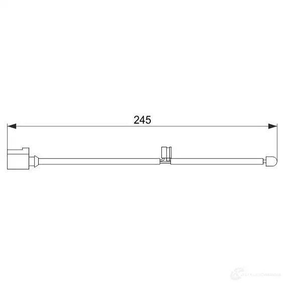 Датчик износа тормозных колодок BOSCH AP 340 E5AH1 1987474563 351972