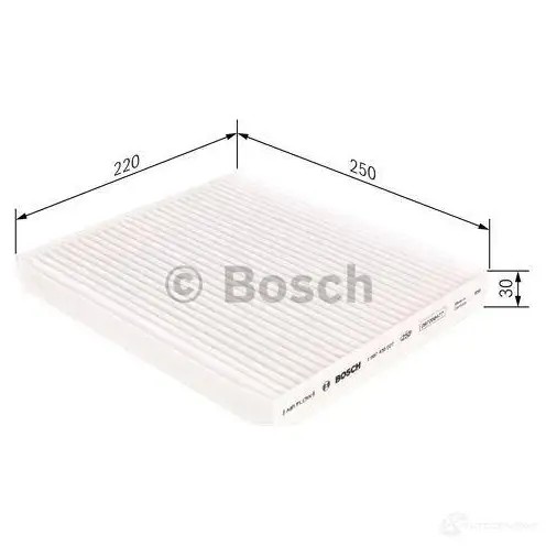 Салонный фильтр BOSCH 1987435027 M 5027 351318 XVESW8