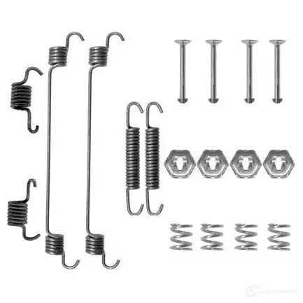 Ремкомплект тормозных накладок BOSCH 1987475101 352328 TRZO1GU AS 070