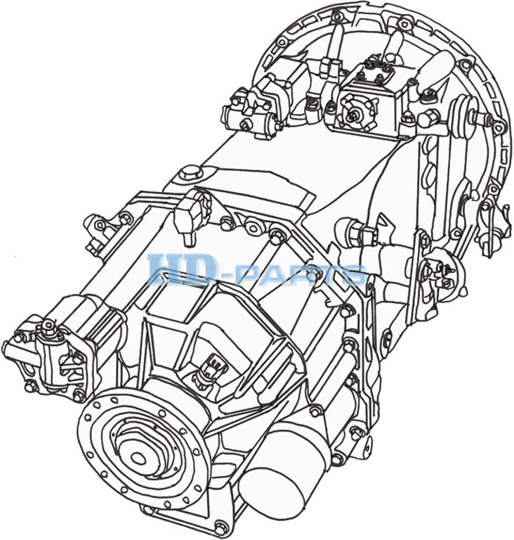Датчик заднего хода DAF MAN IVECO (M18x1.5мм байонет) HD-PARTS