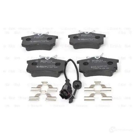 Тормозные колодки, комплект BOSCH 1193483617 0986494598 BP951 23554