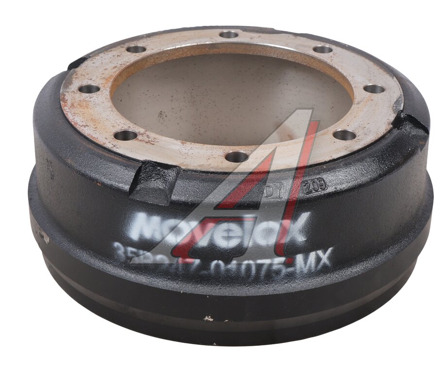 Барабан тормозной JAC N120 (20-) КАМАЗ Компас-12 передний MOVELEX