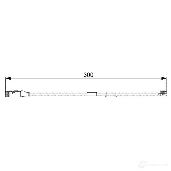 Датчик износа тормозных колодок BOSCH 1987473033 AP82 6 351467 GFXXF