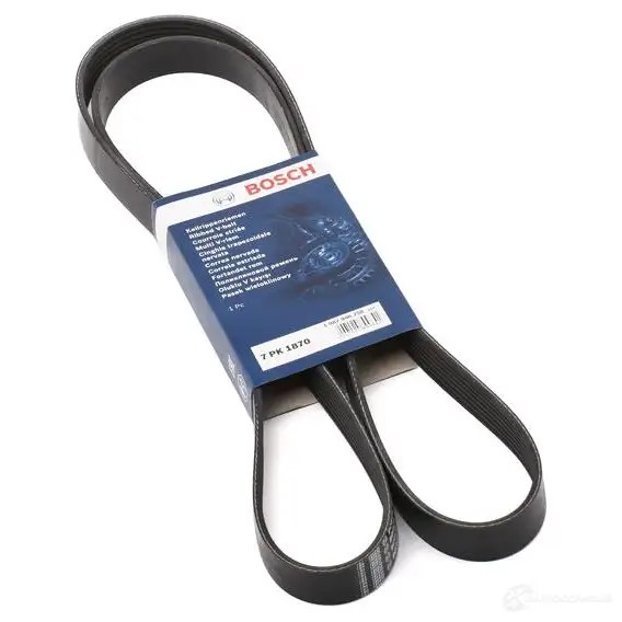 Приводной ремень, поликлиновой BOSCH 1987946258 356079 2G78TQ 7 PK 1870