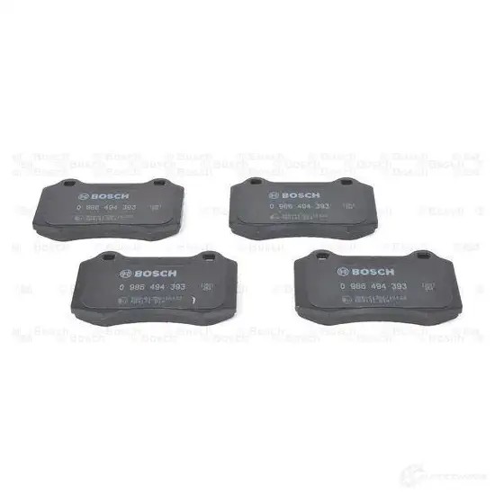 Тормозные колодки, комплект BOSCH 0986494393 21381 342377 BP1316