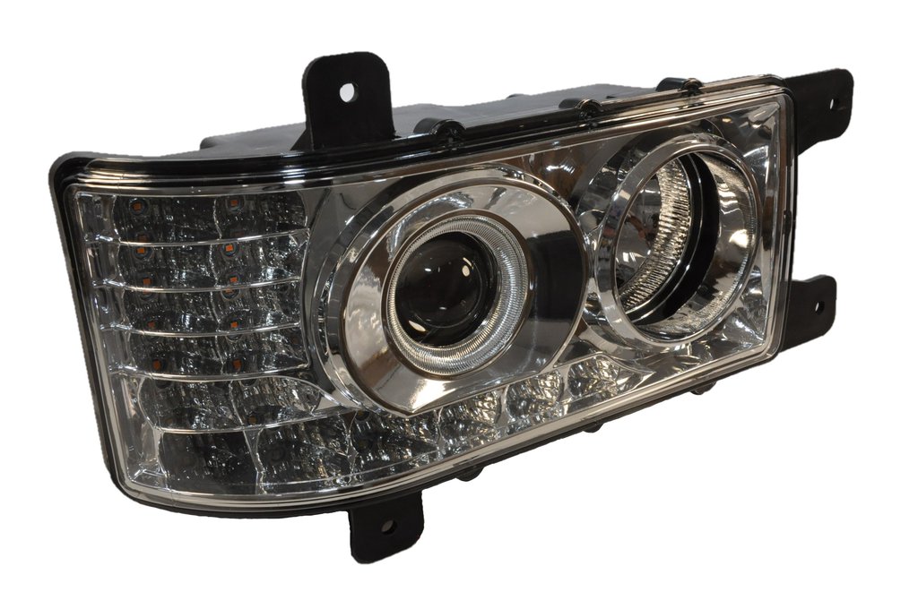 Фара блок КАМАЗ-6520, 6511, 4308 правая (16 светодиодов) LED AVTOELECTRICA