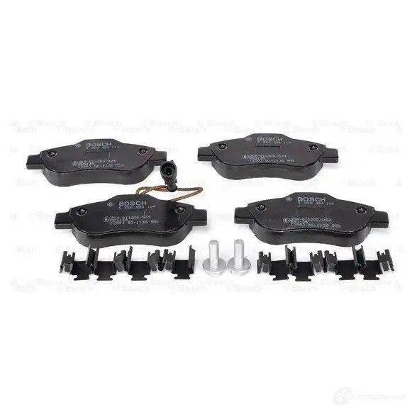 Тормозные колодки, комплект BOSCH 24072 0986494114 BP1024 342113
