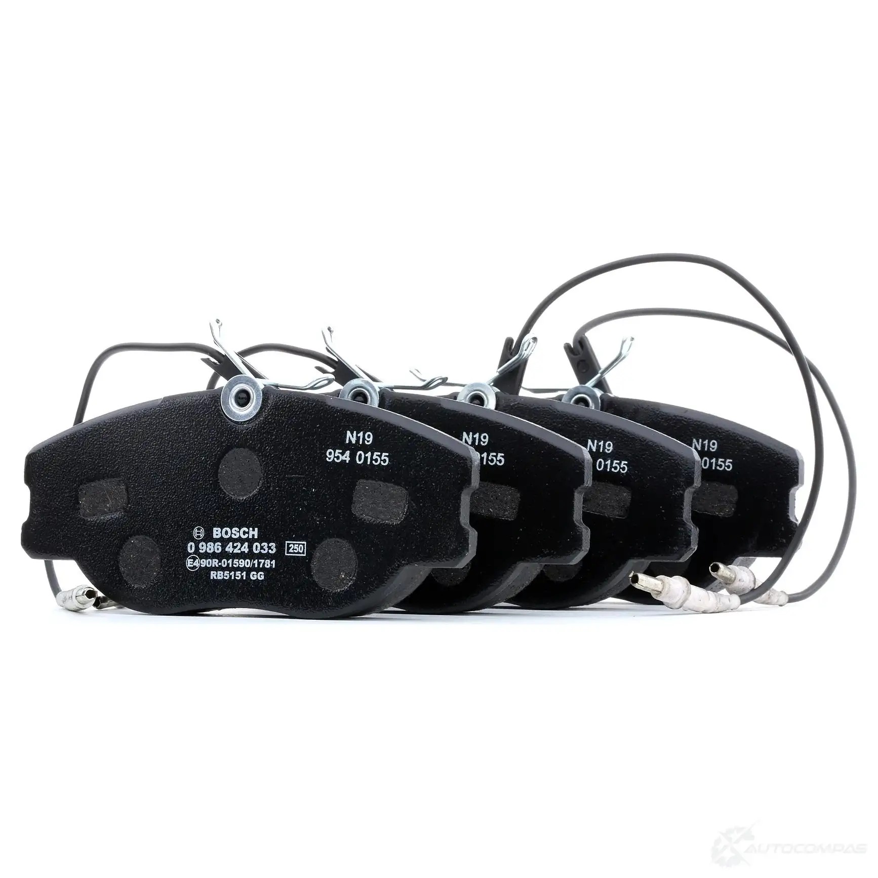 Тормозные колодки, комплект BOSCH BP016 336049 21802 0986424033
