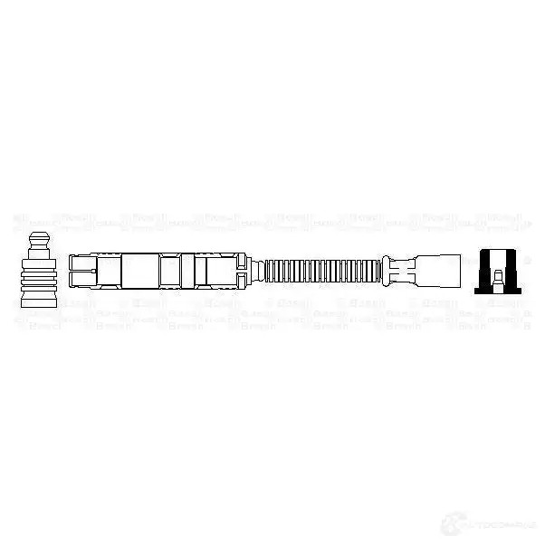 Высоковольтный провод зажигания BOSCH 324991 EE49X57 EE 954 0356912954