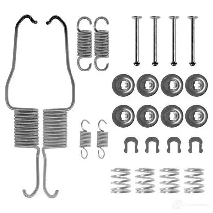 Ремкомплект тормозных накладок BOSCH ILJFCL 1987475117 352337 AS0 84