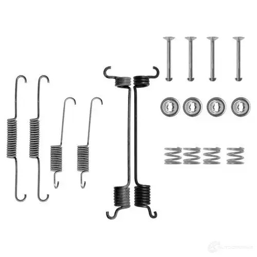 Ремкомплект тормозных накладок BOSCH I1NOWS AS 091 1987475124 352344