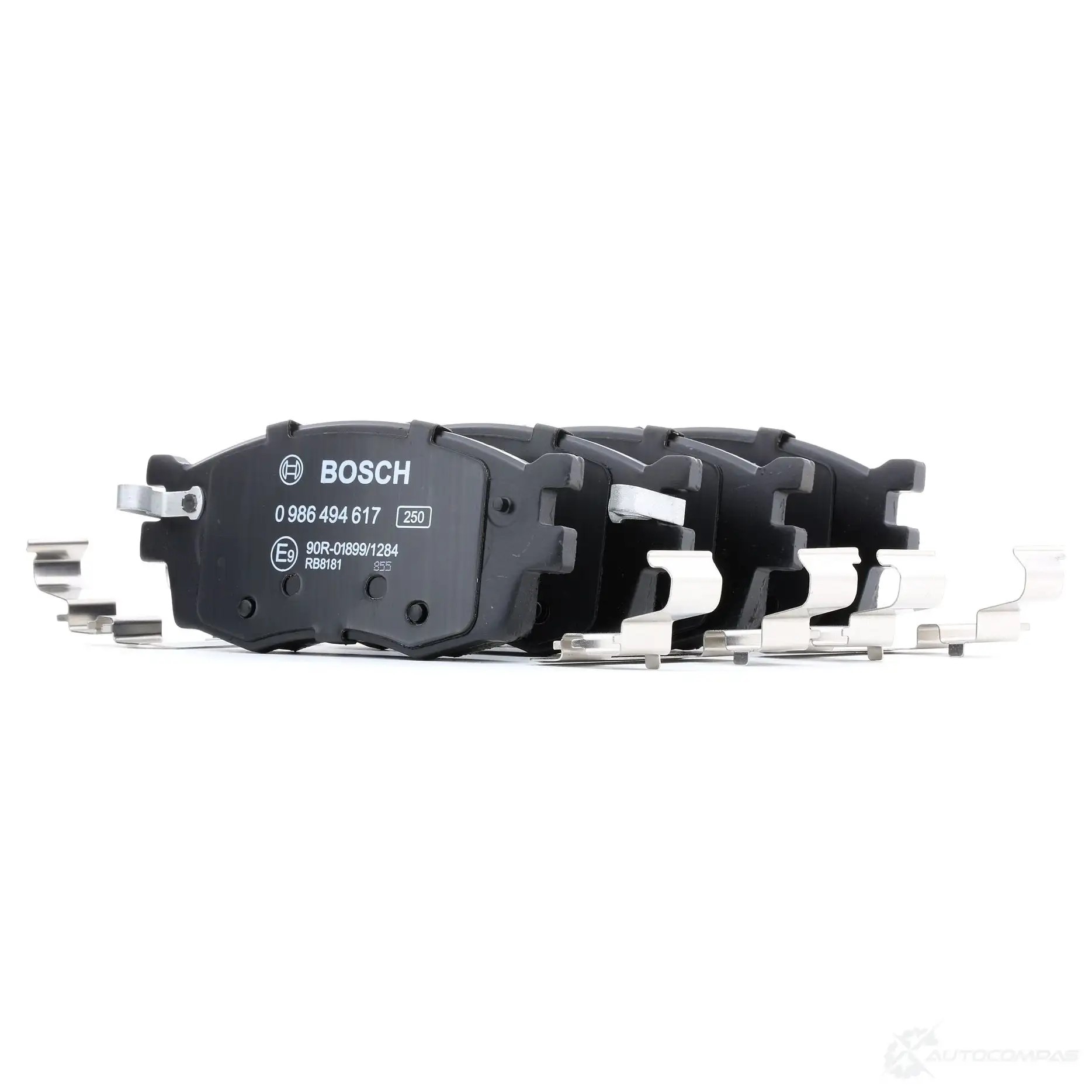 Тормозные колодки, комплект BOSCH 0986494617 8266D115 1193483684 24317