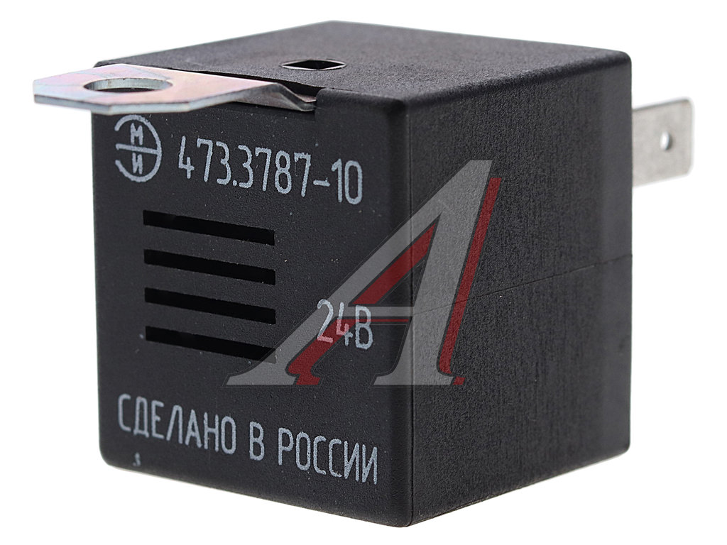 Реле зуммер 24V штыревое подключение, продольные пазы ЭМИ